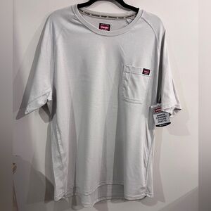 Wrangler Men's Workwear SS Ventilated Tee Pocket